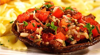 Baked Stuffed Portobello Mushrooms Recipe