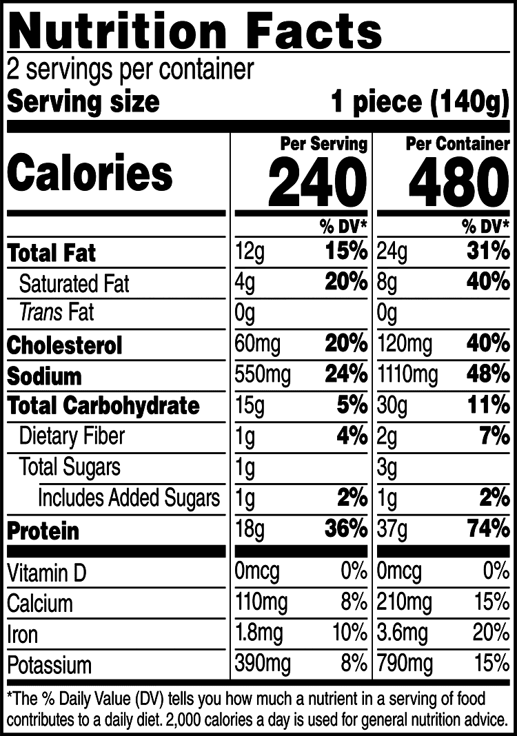 Nutrition Facts